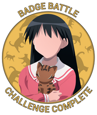 Badge Battle #09 Sakaki vs Ena Badge Battle #09 Sakaki vs Ena